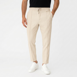 Sterling Row | Textured Tailored Trousers