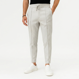 Sterling Row | Textured Tailored Trousers