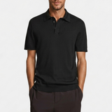 Sterling Row | Men’s Merino Knit Polo Shirt Smart Casual Luxury
