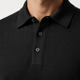 Sterling Row | Men’s Merino Knit Polo Shirt Smart Casual Luxury