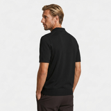 Sterling Row | Men’s Merino Knit Polo Shirt Smart Casual Luxury