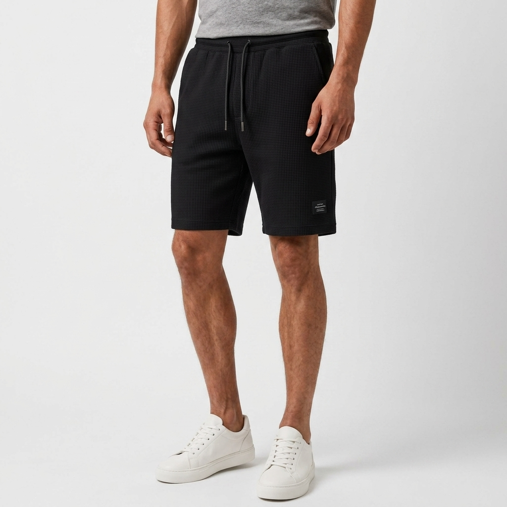 Sterling Row | Men’s Textured Drawstring Shorts