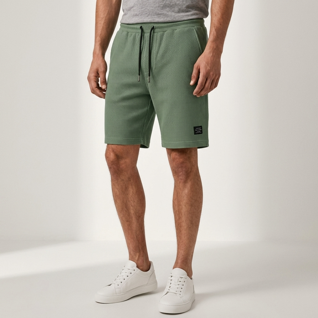 Sterling Row | Men’s Textured Drawstring Shorts