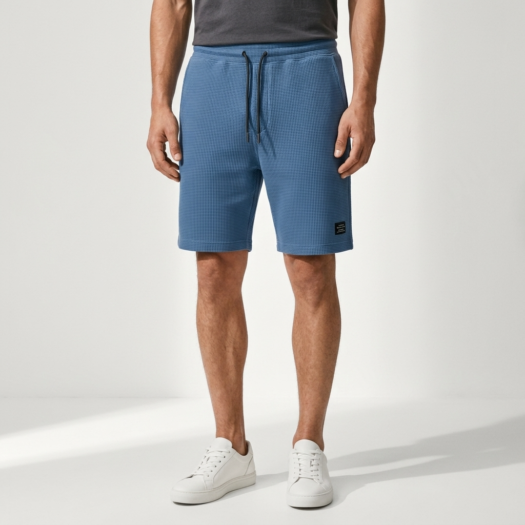 Sterling Row | Men’s Textured Drawstring Shorts
