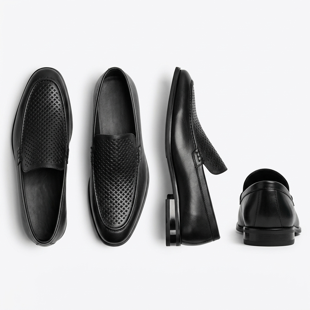 Sterling Row | Men’s Leather Slip-On Loafers