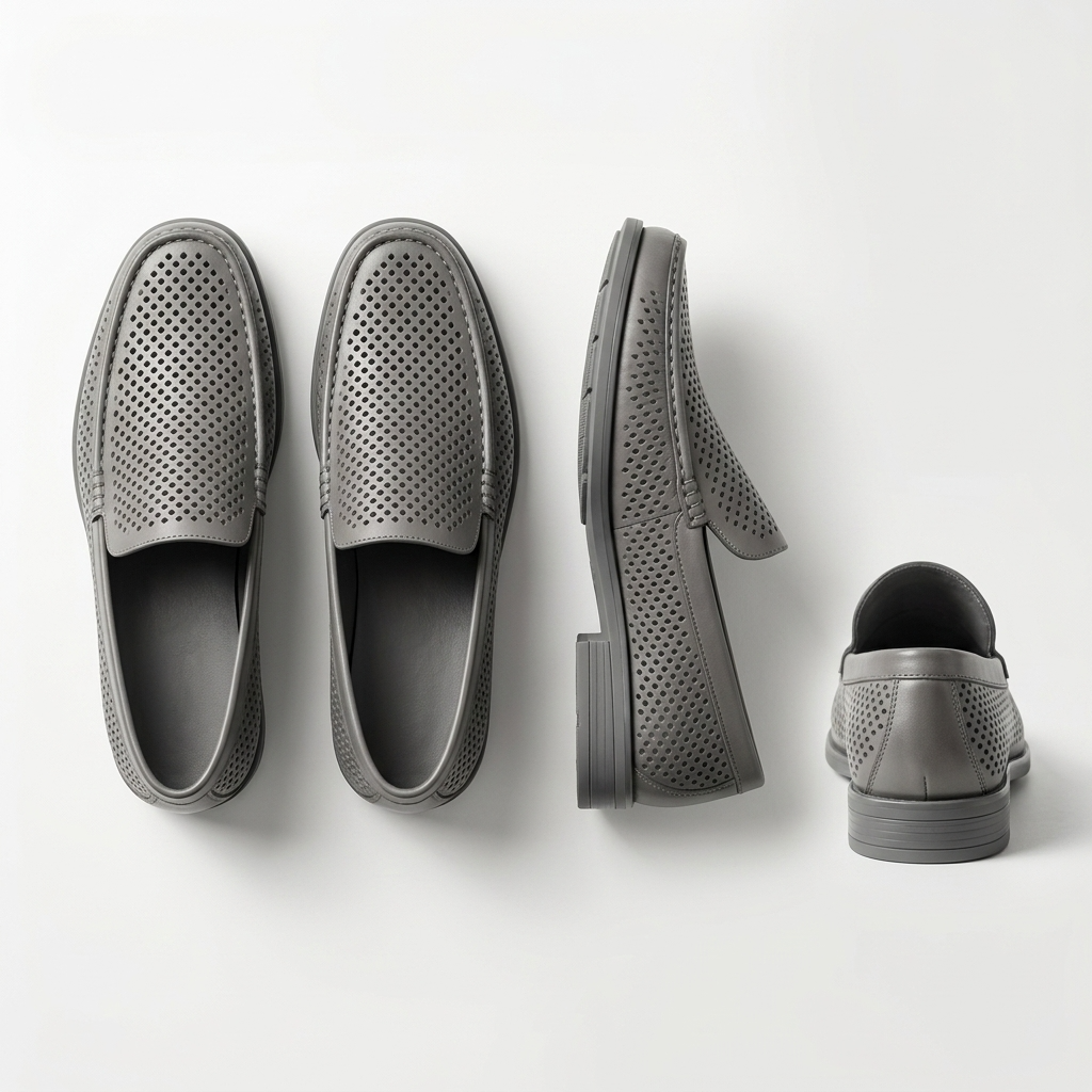 Sterling Row | Men’s Leather Slip-On Loafers