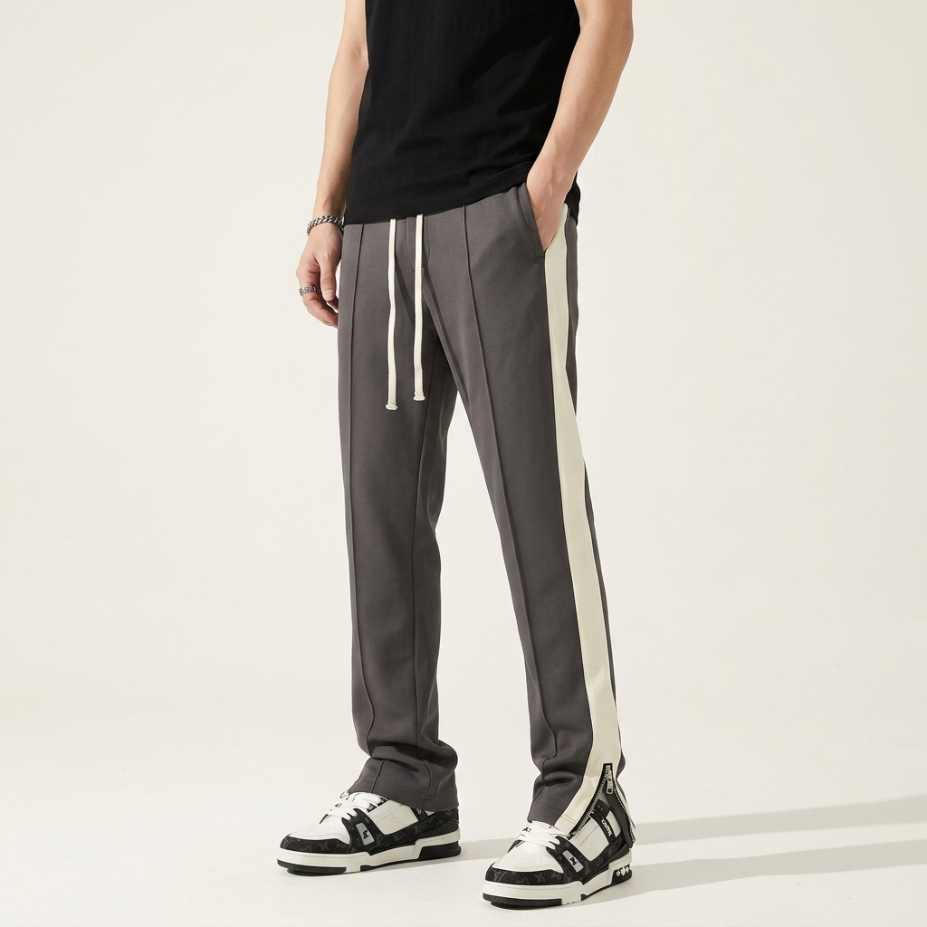Sterling Row | Men’s Palma Side Stripe Relaxed Trousers