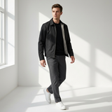 Sterling Row | Lined Classic Jacket for Men Modern Lightweight Layer
