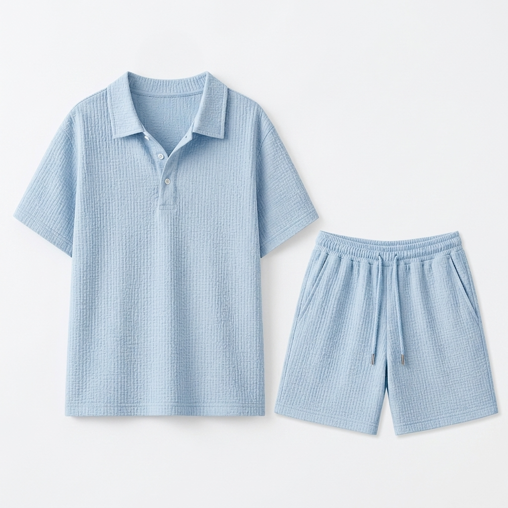 Sterling Row | Men’s Jacquard Summer Co-Ord Set
