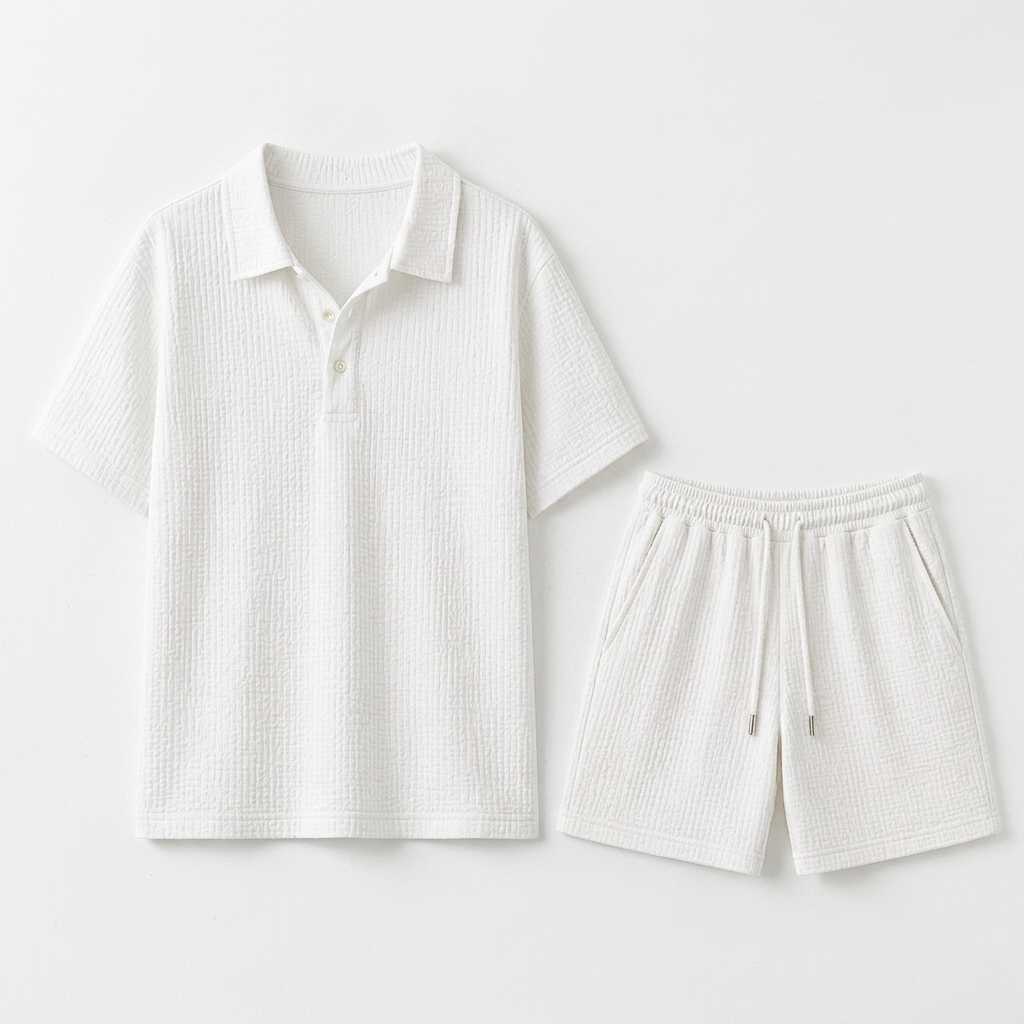 Sterling Row | Men’s Jacquard Summer Co-Ord Set