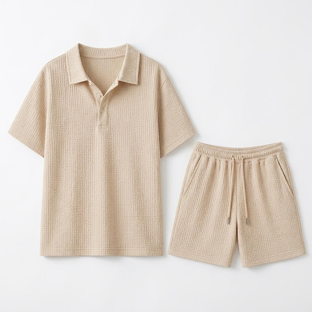 Sterling Row | Men’s Jacquard Summer Co-Ord Set