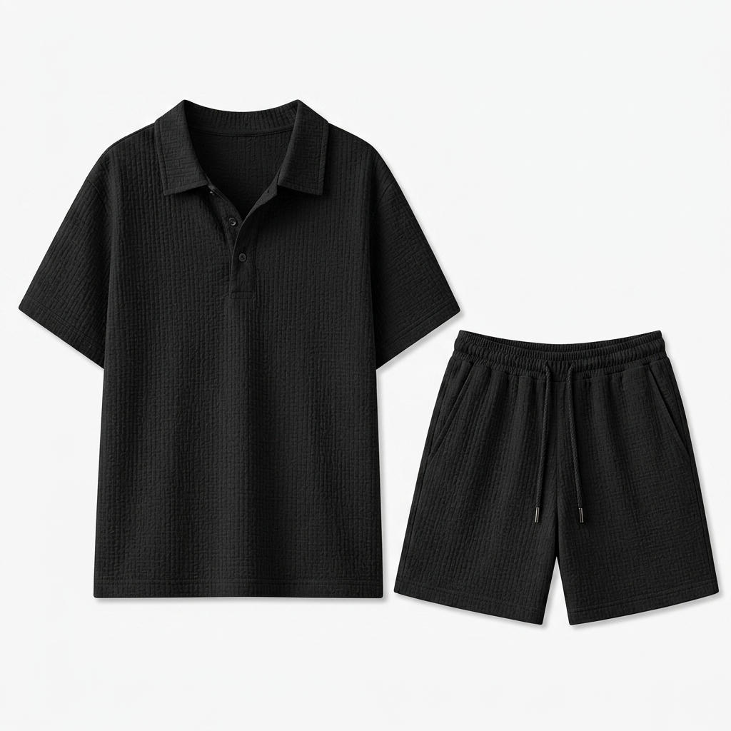 Sterling Row | Men’s Jacquard Summer Co-Ord Set