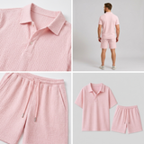 Sterling Row | Men’s Jacquard Summer Co-Ord Set