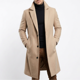 Sterling Row | Tailored Wool Overcoat for Men Timeless Winter Elegance