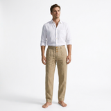 Sterling Row | Pleated Linen Trousers