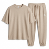 Sterling Row | Men’s Cotton Travel Lounge Set
