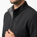 Sterling Row | Water Resistant Zip Jacket for Men Modern Everyday Layer