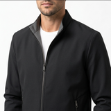 Sterling Row | Water Resistant Zip Jacket for Men Modern Everyday Layer