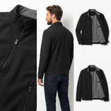 Sterling Row | Water Resistant Zip Jacket for Men Modern Everyday Layer