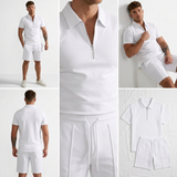 Sterling Row | Men’s Zip Polo Summer Set
