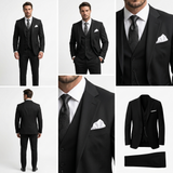Sterling Row | Men’s Tailored 3-Piece Formal Suit