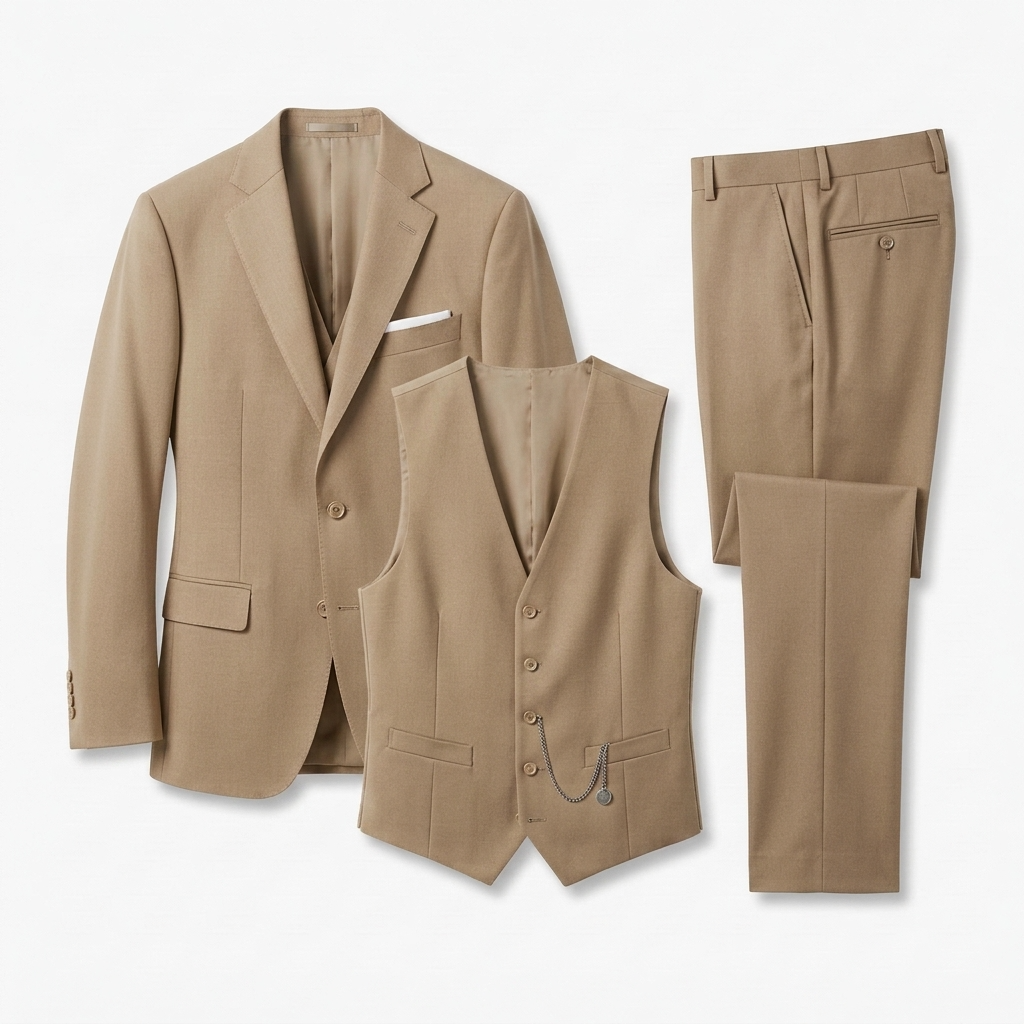 Sterling Row | Men’s Tailored 3-Piece Formal Suit