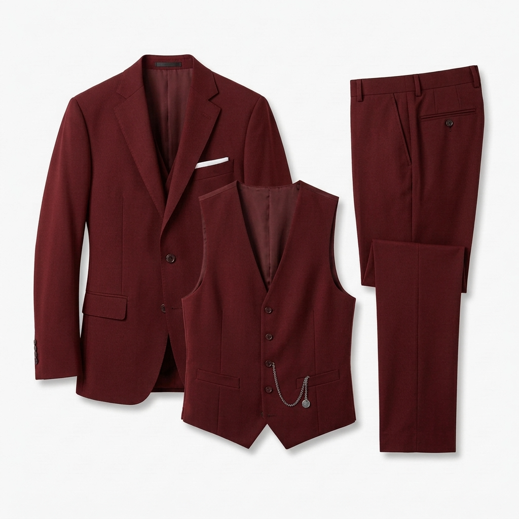 Sterling Row | Men’s Tailored 3-Piece Formal Suit