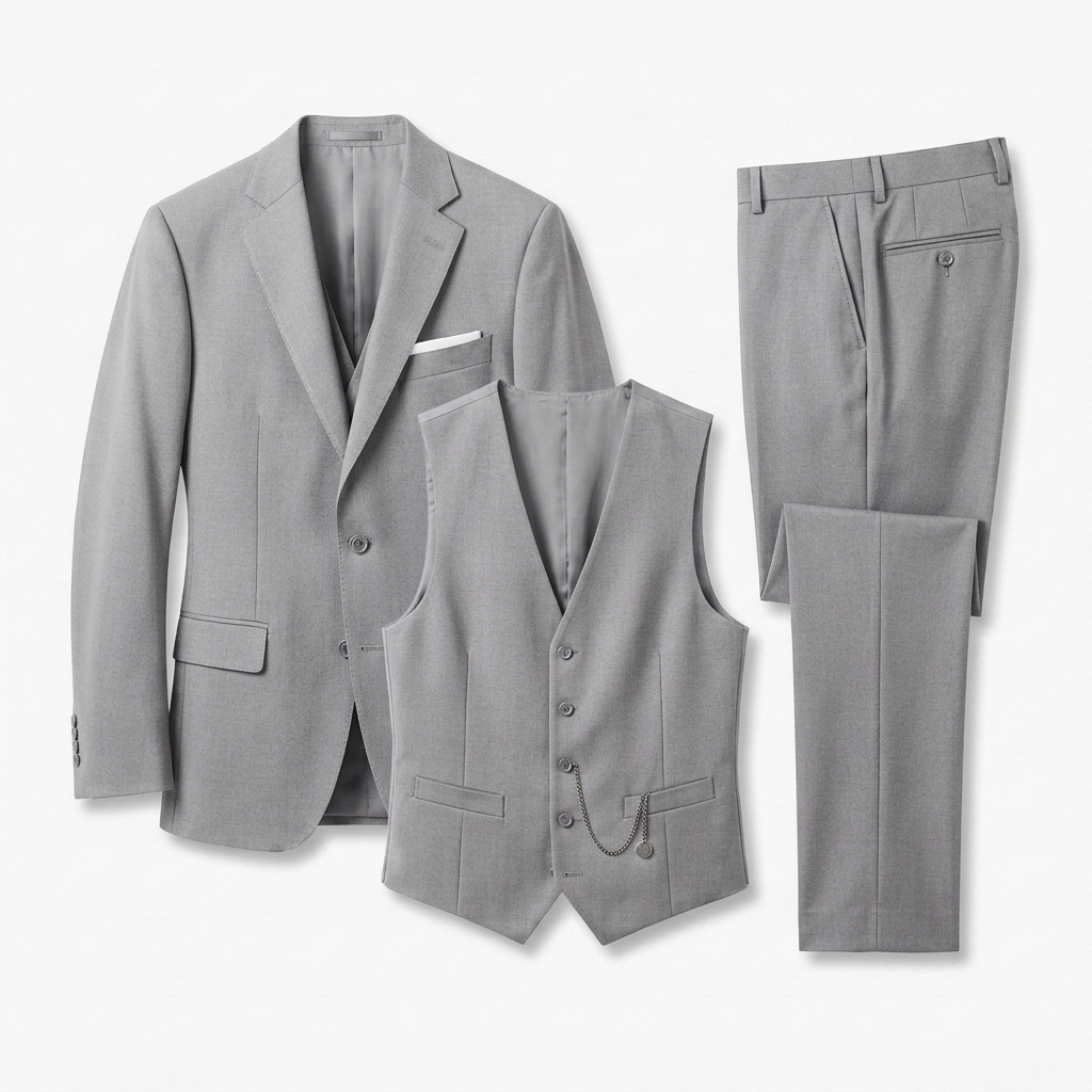 Sterling Row | Men’s Tailored 3-Piece Formal Suit