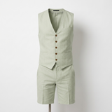 Sterling Row | Men’s Linen Waistcoat Summer Set