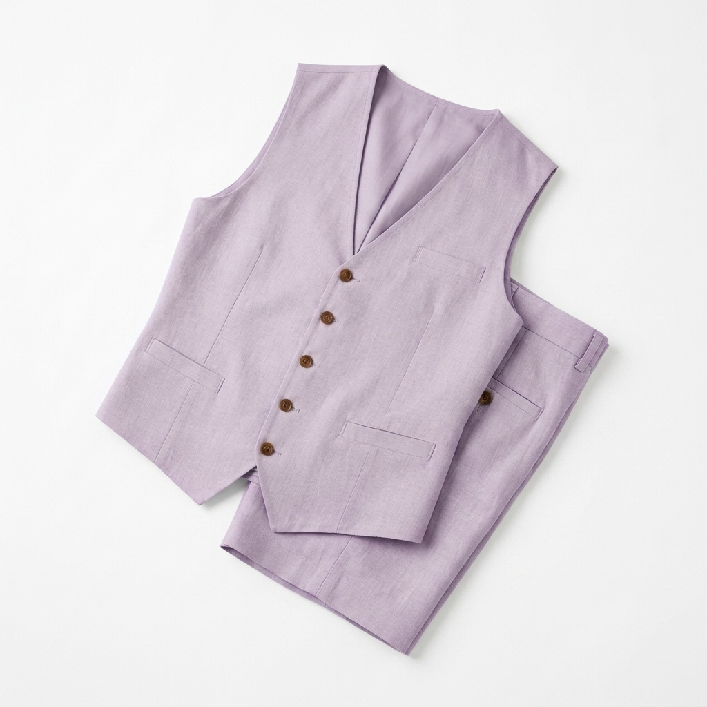 Sterling Row | Men’s Linen Waistcoat Summer Set