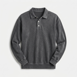 Sterling Row | Men’s Relaxed Long Sleeve Polo