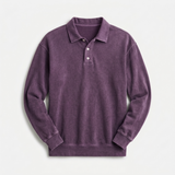 Sterling Row | Men’s Relaxed Long Sleeve Polo