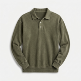 Sterling Row | Men’s Relaxed Long Sleeve Polo