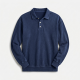 Sterling Row | Men’s Relaxed Long Sleeve Polo