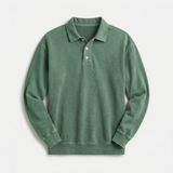 Sterling Row | Men’s Relaxed Long Sleeve Polo