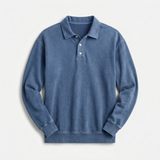 Sterling Row | Men’s Relaxed Long Sleeve Polo