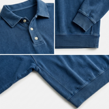 Sterling Row | Men’s Relaxed Long Sleeve Polo