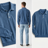 Sterling Row | Men’s Relaxed Long Sleeve Polo