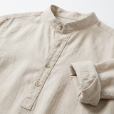 Sterling Row | Men’s Relaxed Mandarin Collar Shirt