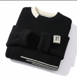 Sterling Row | Men’s Harrison Contrast Knit Sweater