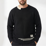 Sterling Row | Men’s Harrison Contrast Knit Sweater