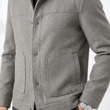 Sterling Row | Men’s Naples Wool Overshirt Jacket