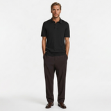 Sterling Row | Men’s Merino Knit Polo Shirt Smart Casual Luxury