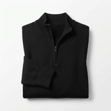 Sterling Row | Men’s Premium Half Zip Sweater Smart Casual Knit