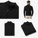 Sterling Row | Men’s Premium Half Zip Sweater Smart Casual Knit