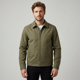 Sterling Row | Lined Classic Jacket for Men Modern Lightweight Layer