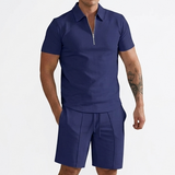 Sterling Row | Men’s Zip Polo Summer Set