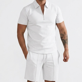 Sterling Row | Men’s Zip Polo Summer Set