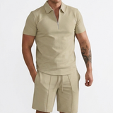 Sterling Row | Men’s Zip Polo Summer Set