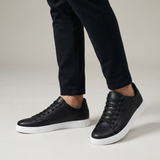 Sterling Row | Low Top Lace Up Casual Sneakers for Men Everyday Smart Style